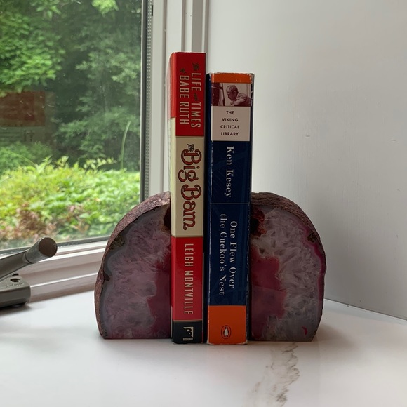 Agate Geode Book Ends - Picture 4 of 8